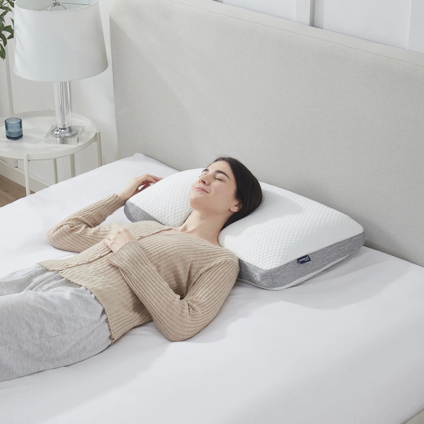 "Ultimate Comfort: CoolRest Adjustable Loft Pillow for Perfect Sleep"